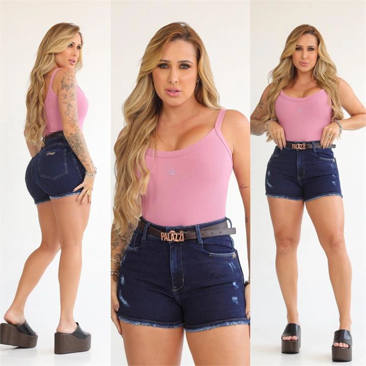 SHORT COM CINTO