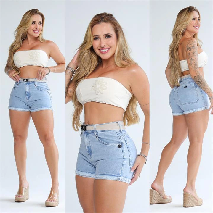 SHORT COM CINTO
