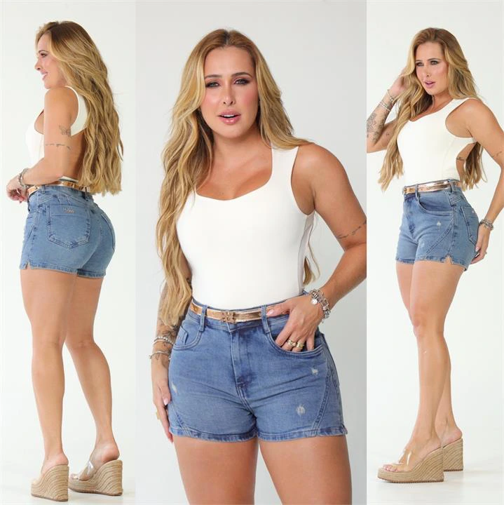 SHORT COM CINTO