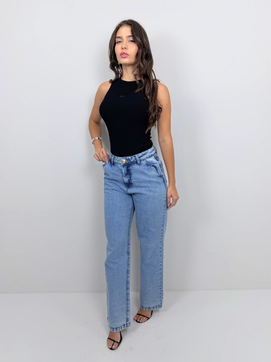 CALÇA WIDE LEG BOLSO FRONTAL 1