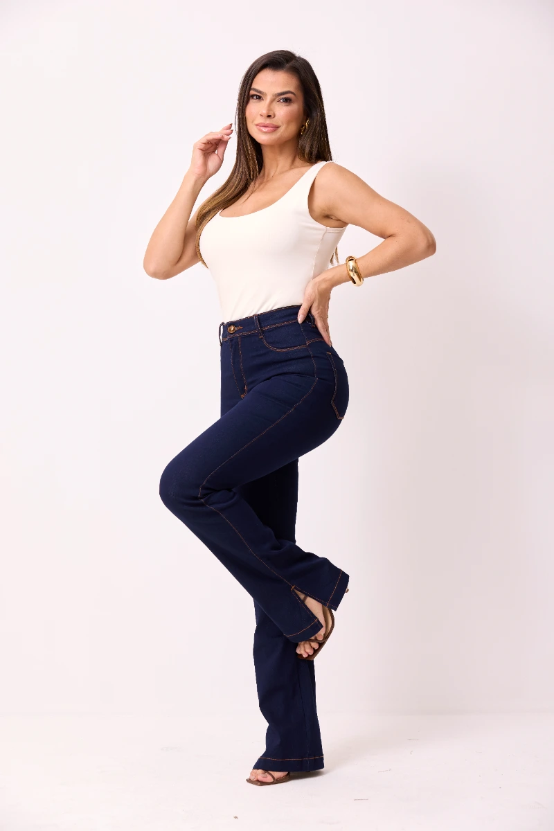 CALÇA MODELADORA 2 EM 1 FLARE 1