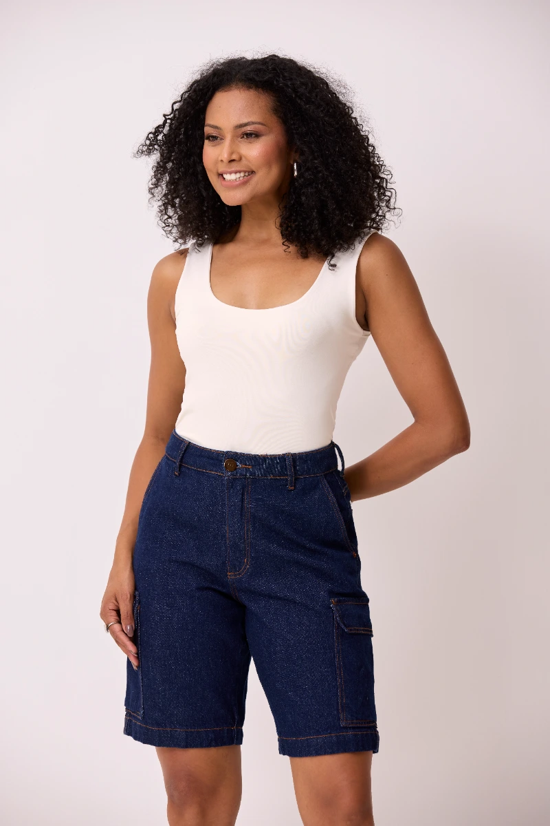 BERMUDA JORTS TREND COM BOLSO FACA 1